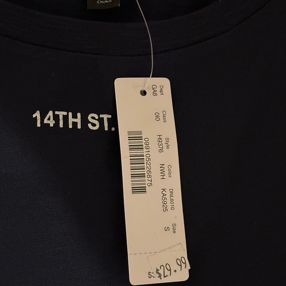 J. Crew New York Greenwich Village Streets T-shirt- Size Small- NWT - Picture 5 of 10